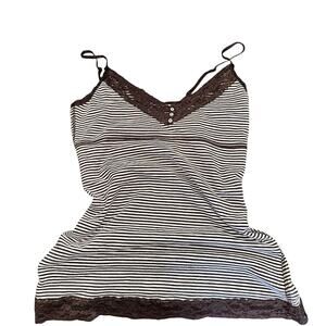 Y2k vintage vanity babydoll tank top sz S